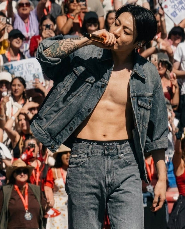 Jungkook Heats Up Madrid with Shirtless Soundcheck & Epic Fan Service!