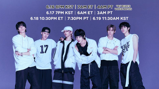 RIIZE Invites Fans to '2nd Mini Album II' Listening Party on Stationhead