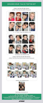 ATEEZ Drops Photocard Previews and MV Teaser for 'GOLDEN HOUR: Part.5'