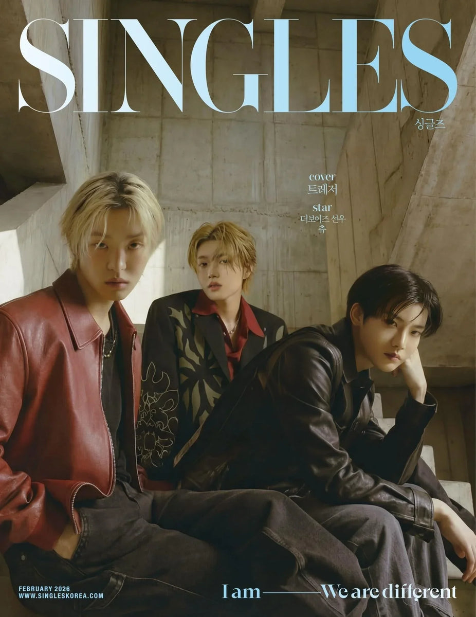 Buy TREASURE Singles Korea Magazine - 2026.02 Issue | Oppa Store