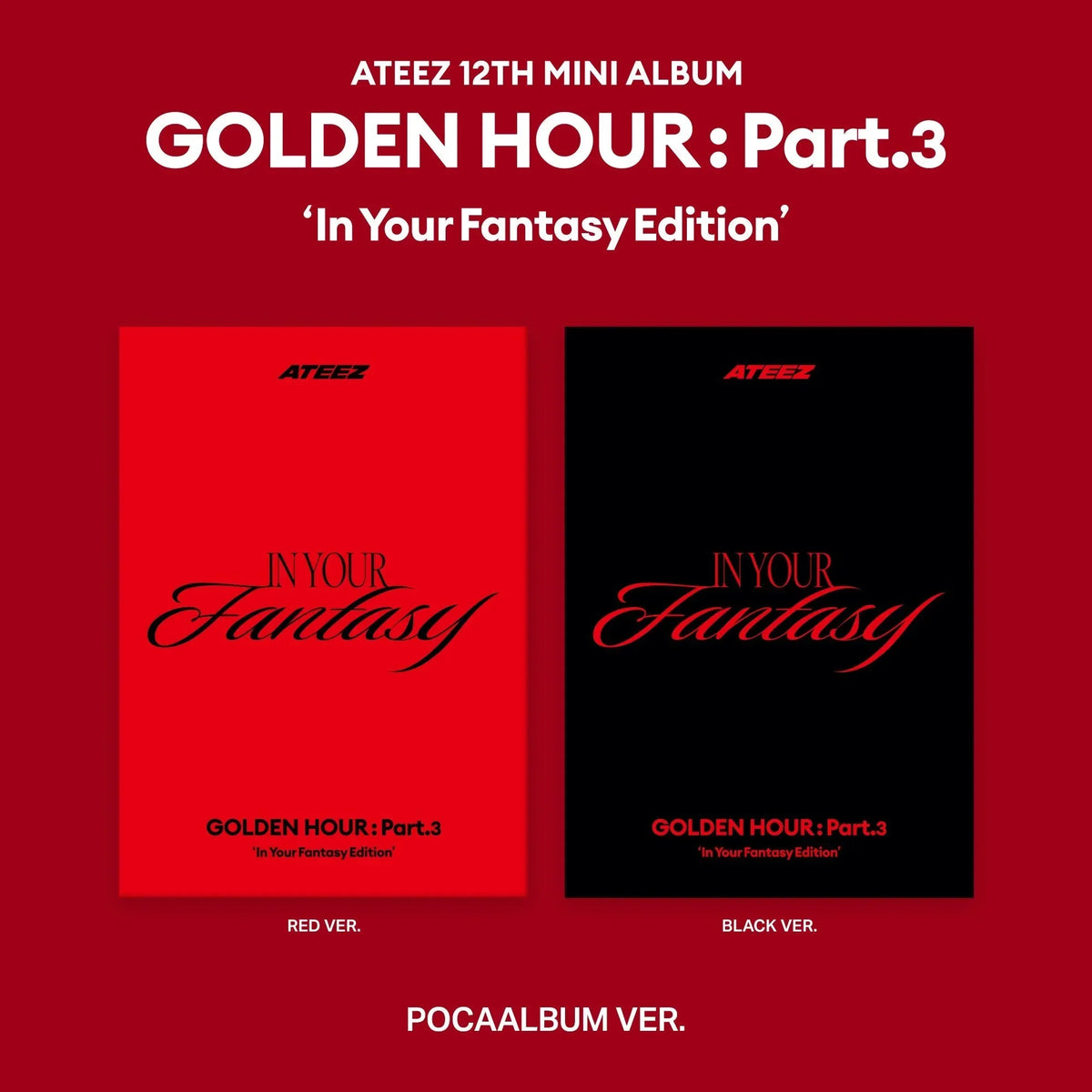 Buy ATEEZ - [GOLDEN HOUR : Part.3] 12th Album | Oppa Store