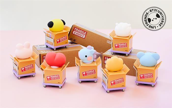 Buy BT21 Mini Mini Figure Personal Information Eraser Roller Stamp