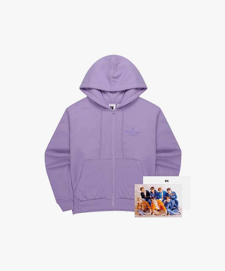 Lavender zip sales up hoodie