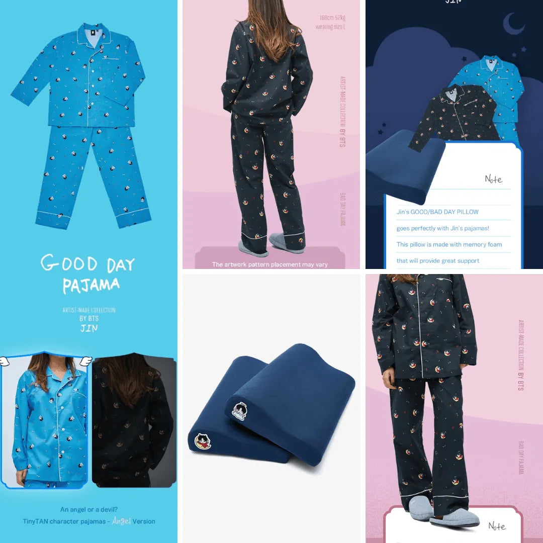 BTS artist made JIN pajama 抜け無し 新品 Buy Jin Pajama and Pillow [BTS Artist-Made Collection