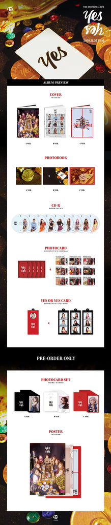 Twice - Yes Or Yes - 6th Mini Album - Oppa Store