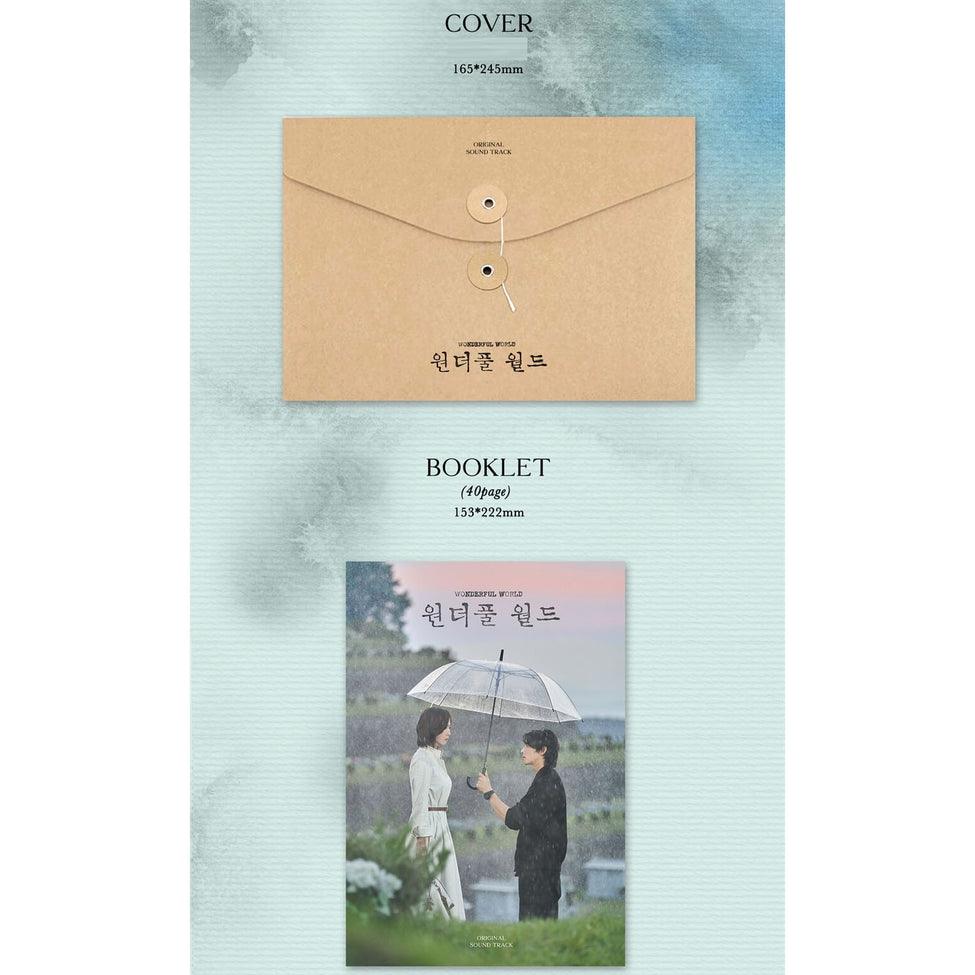 Wonderful World 원더풀 월드 (OST Merch & Script Book Set) - MBC Drama - Oppa Store