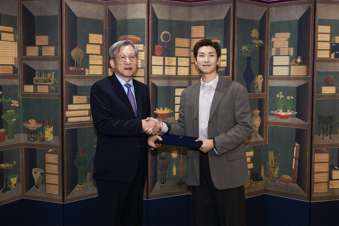 BTS's RM Becomes First-Ever Global Ambassador for the National Museum of Korea