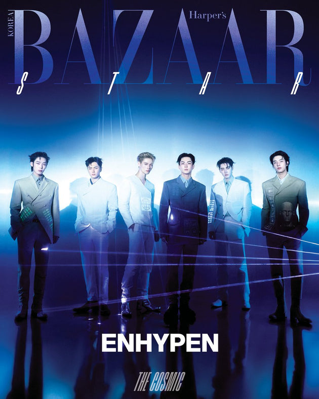 ENHYPEN Reveals 'The Cosmic' Theme for Photobook 'COMPLETE EDITION' & 'BAZAAR STAR' First Edition