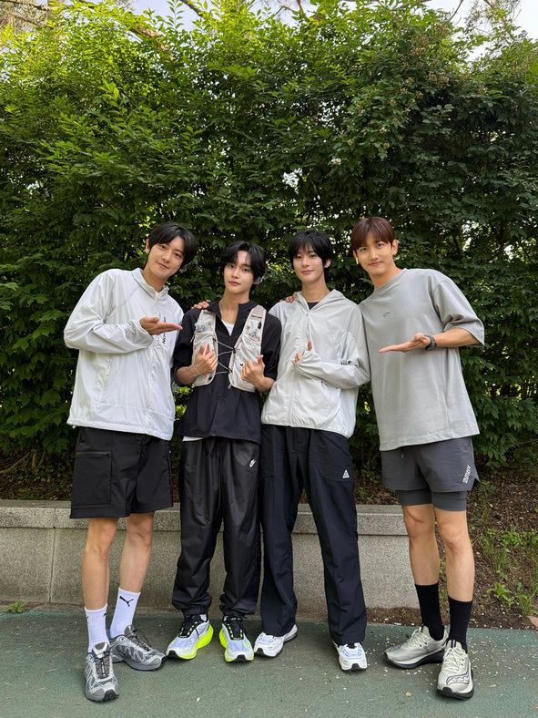 RIIZE Meets with TVXQ's Changmin and EXO's Chanyeol in New '#최씨크루' Post