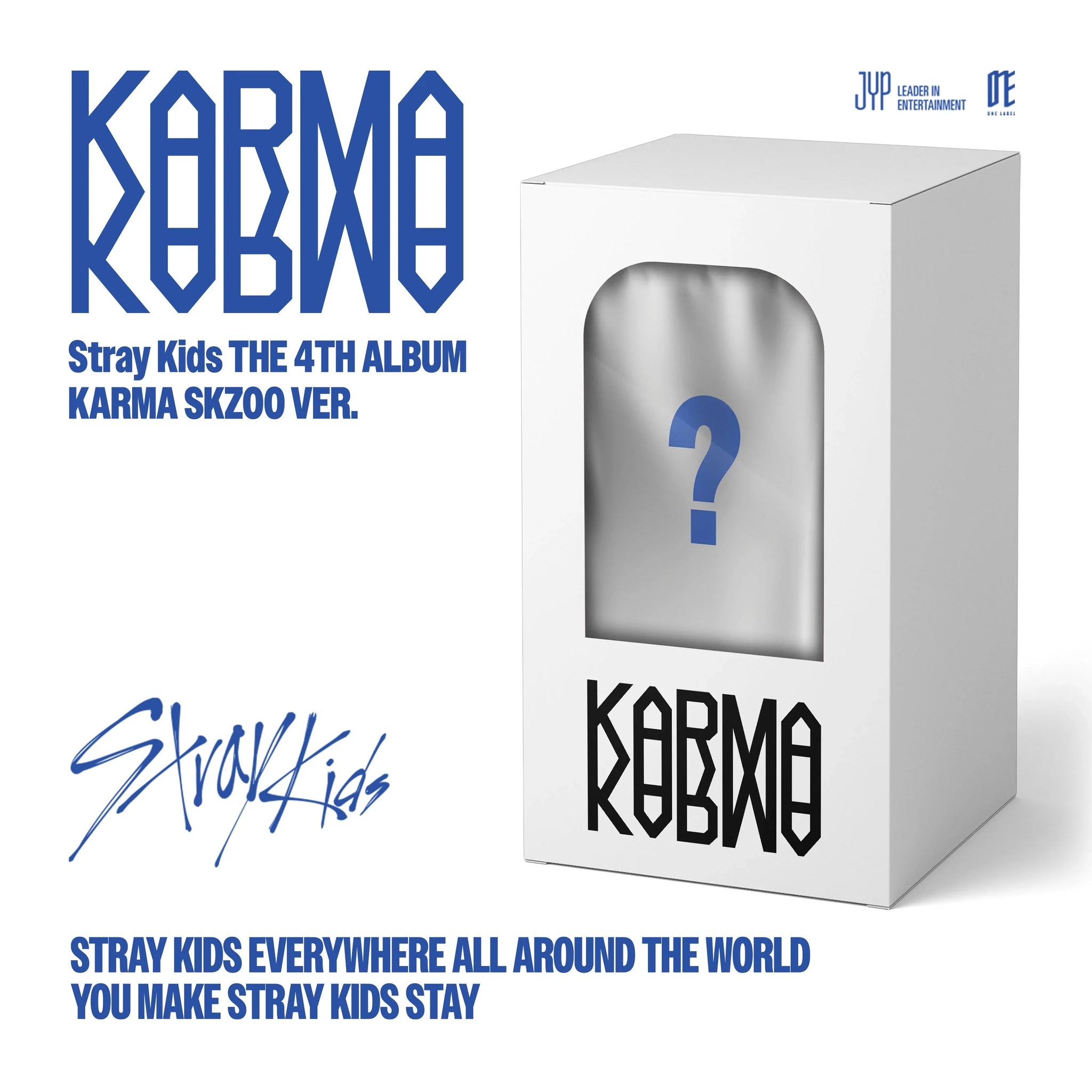 ☆新品未開封 シュリンク付き Straykids KARMA SKZOOver Buy Stray Kids - KARMA 4TH Album | Oppa Store