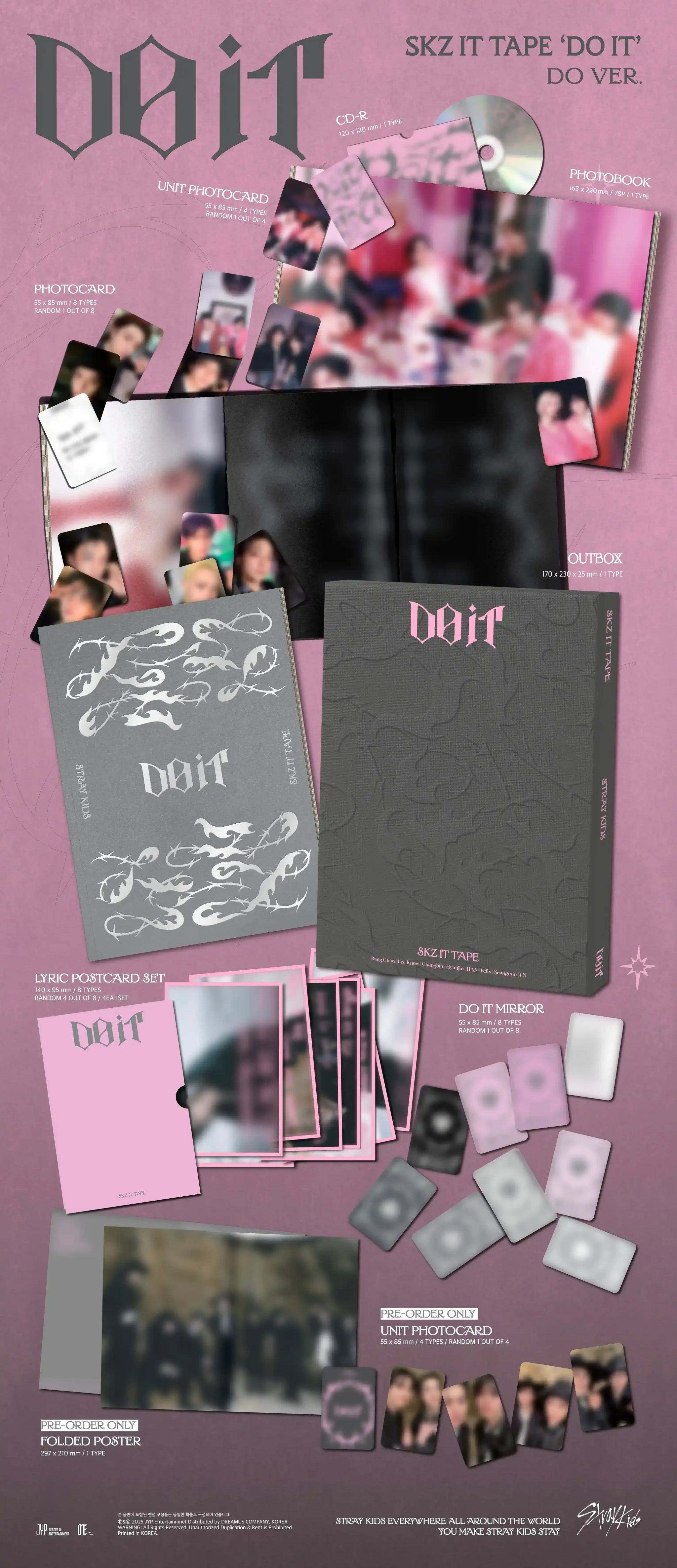Stray Kids - Do It SKZ It Tape Album – Oppa Store