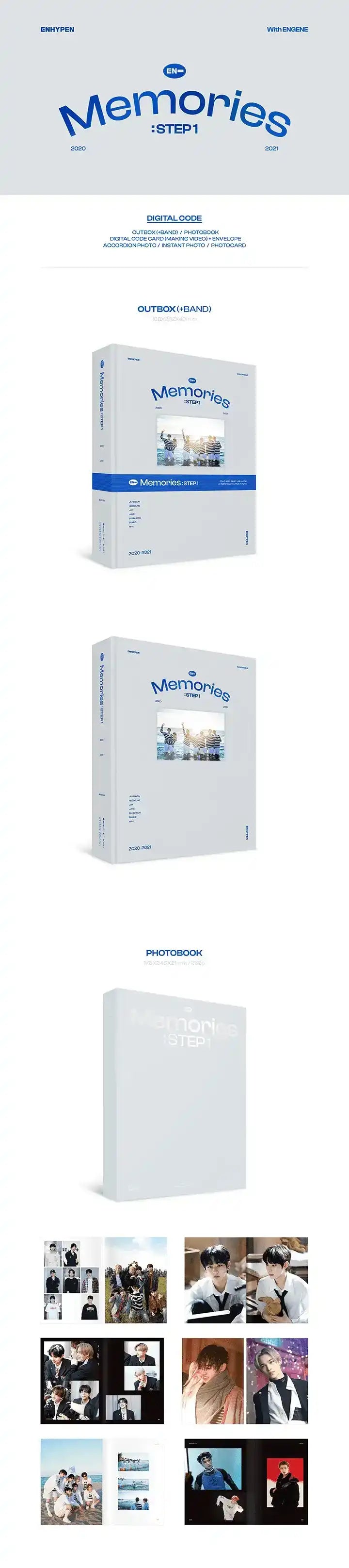 Enhypen - Step 1 - Memories & Pieces of Memories 2020-2021 – Oppa Enhypen - Step 1 - Memories & Pieces of Memories 2020-2021 – Oppa
