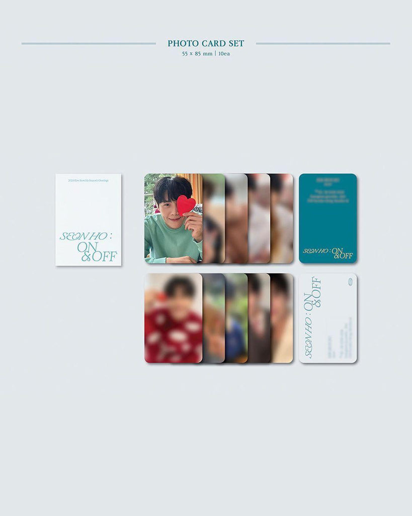 2024 Kim Seon Ho Season’s Greetings ‘SEON HO: ON & OFF’ - Oppa Store