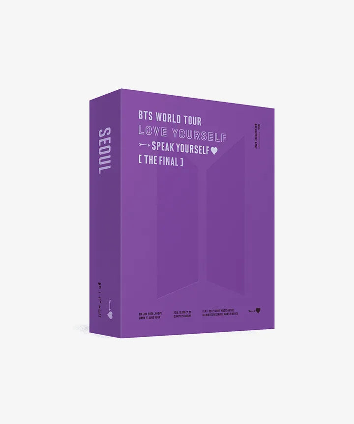 BTS LOVE YOURSELF NY&memories of 2018 Buy BTS World Tour LOVE Yourself: Speak Yourself [The Final
