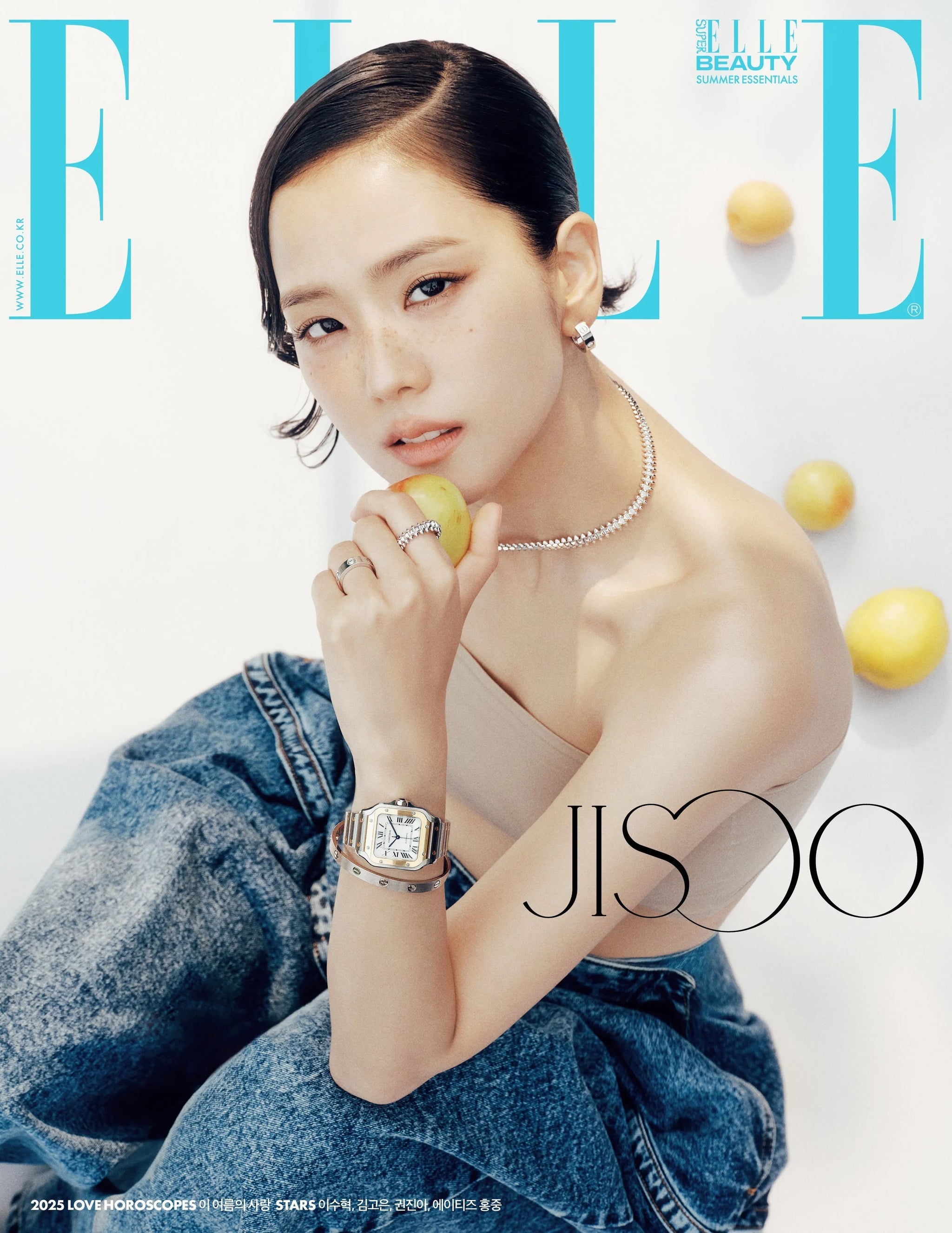 ELLE BLACKPINK ジス 雑誌 表紙 翻訳付き Buy Jisoo (Blackpink) - Elle Magazine 2025 July Issue | Oppa