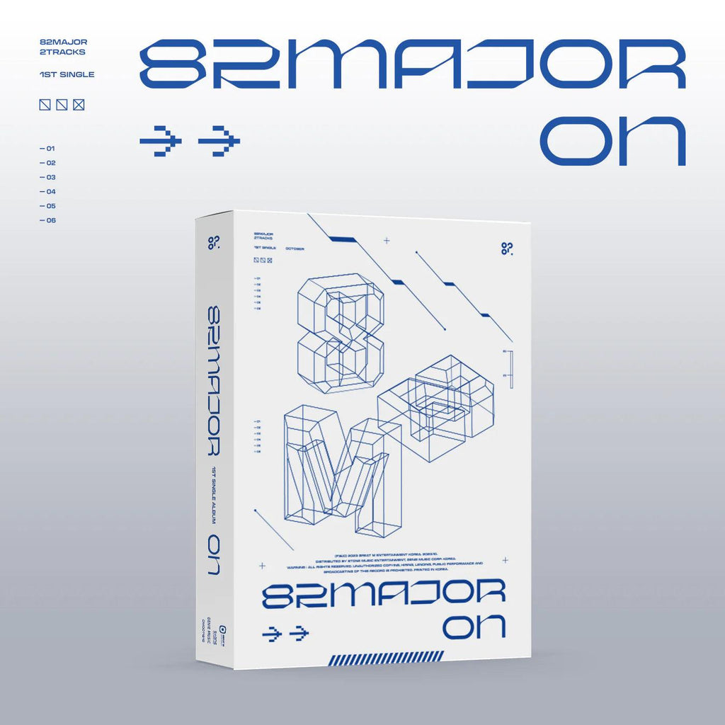 82MAJOR - 1st Single Album [ ON ] - Oppastore