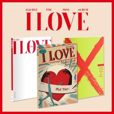 (G)I-Dle [I Love] 5th Mini Album - Oppa Store