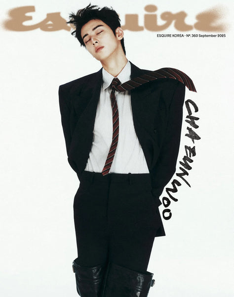 チャウヌ★WKOREA★Esquire★HARPER'S BAZAARセット Buy Cha Eun Woo - Esquire Magazine 2025 September Issue Random