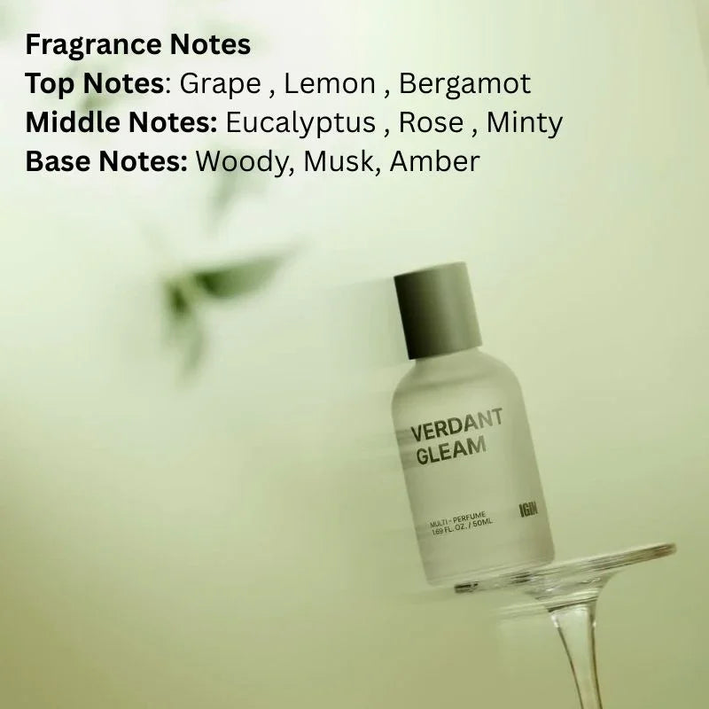 Buy BTS Jin's IGIN Verdant Gleam Multi-Perfume 50mL | Oppa Store