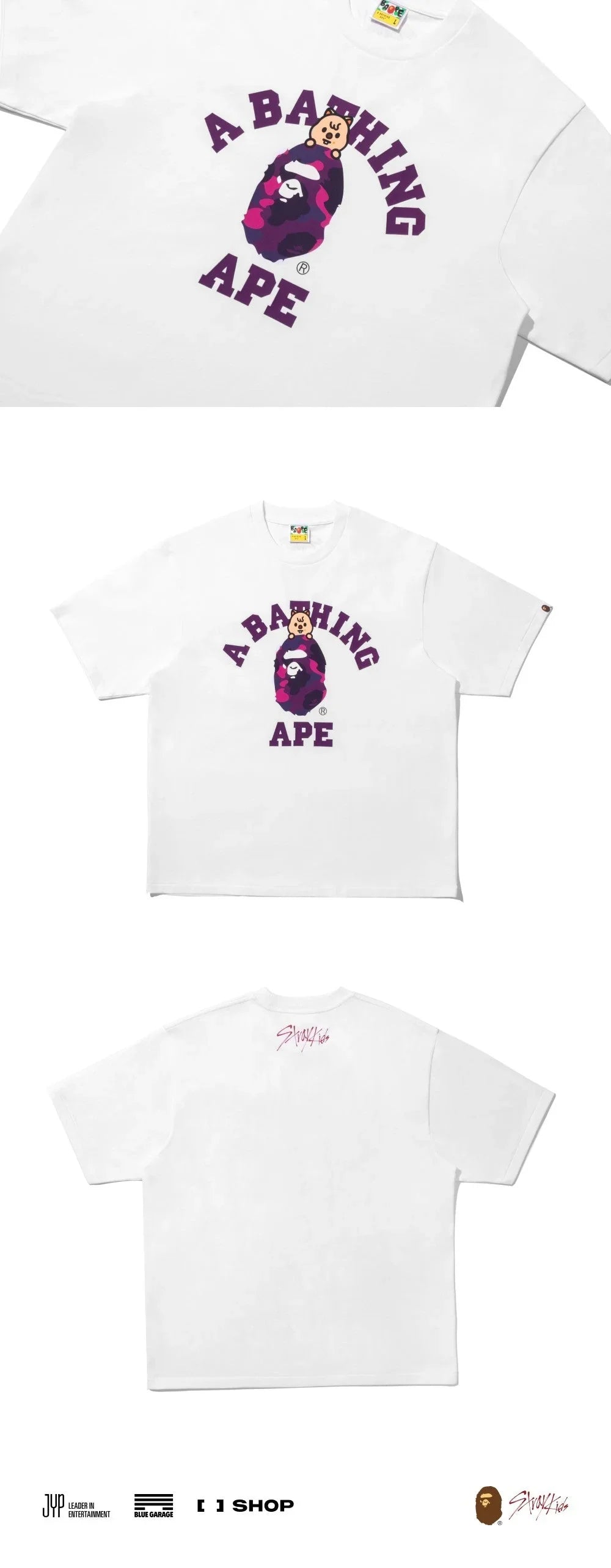 Buy Stray Kids - Bape x Stray Kids Collaboration Official MD