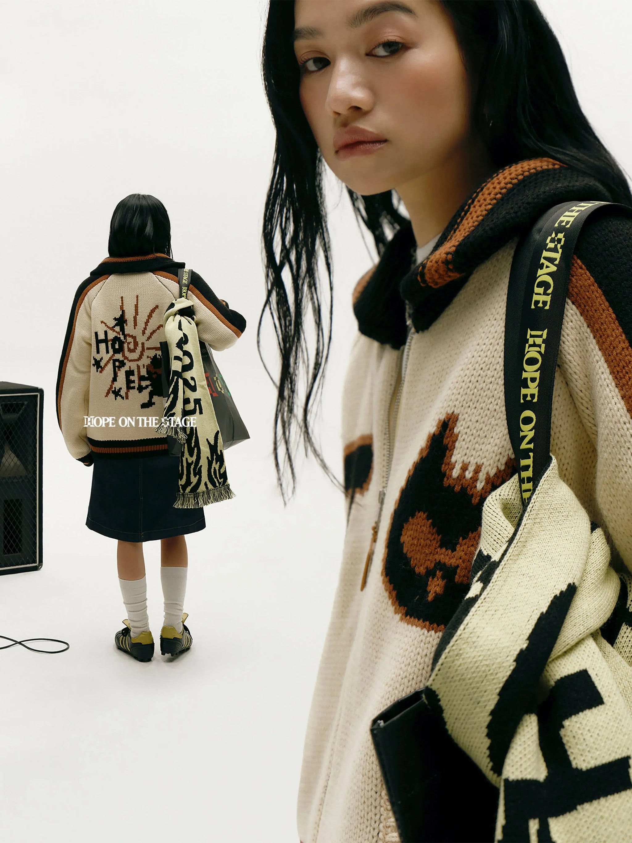 Buy BTS j-hope Cowichan CARDIGAN (Beige) 'hope on the stage