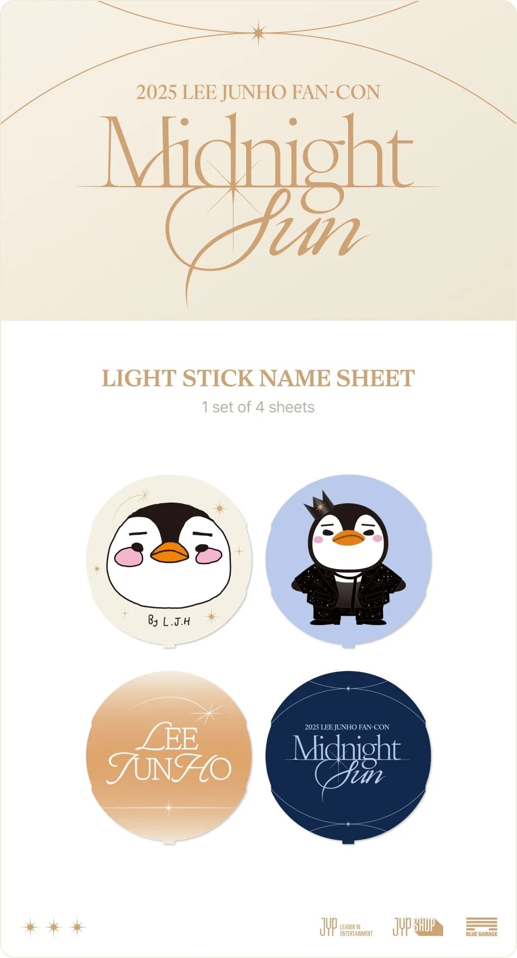 Buy Lee Junho-Midnight Sun 2025 Fan-Con Official MD | Oppa Store