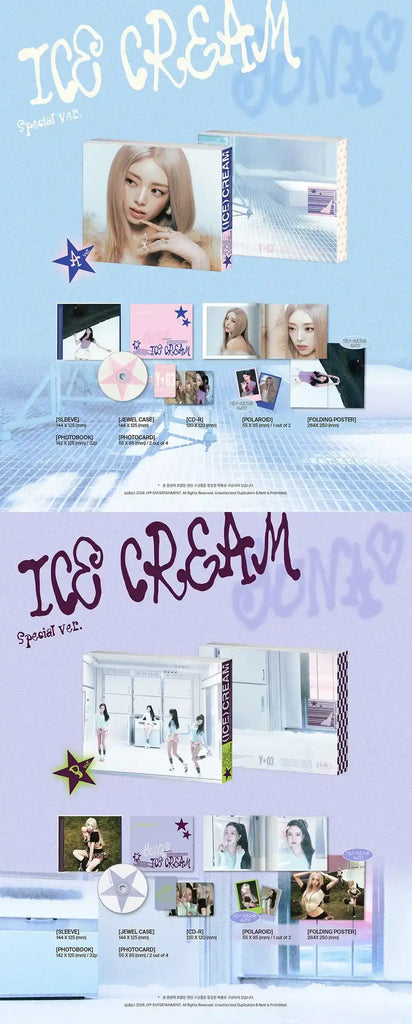 Itzy Yuna - Ice Cream 1st Mini Album Special Ver – Oppa Store