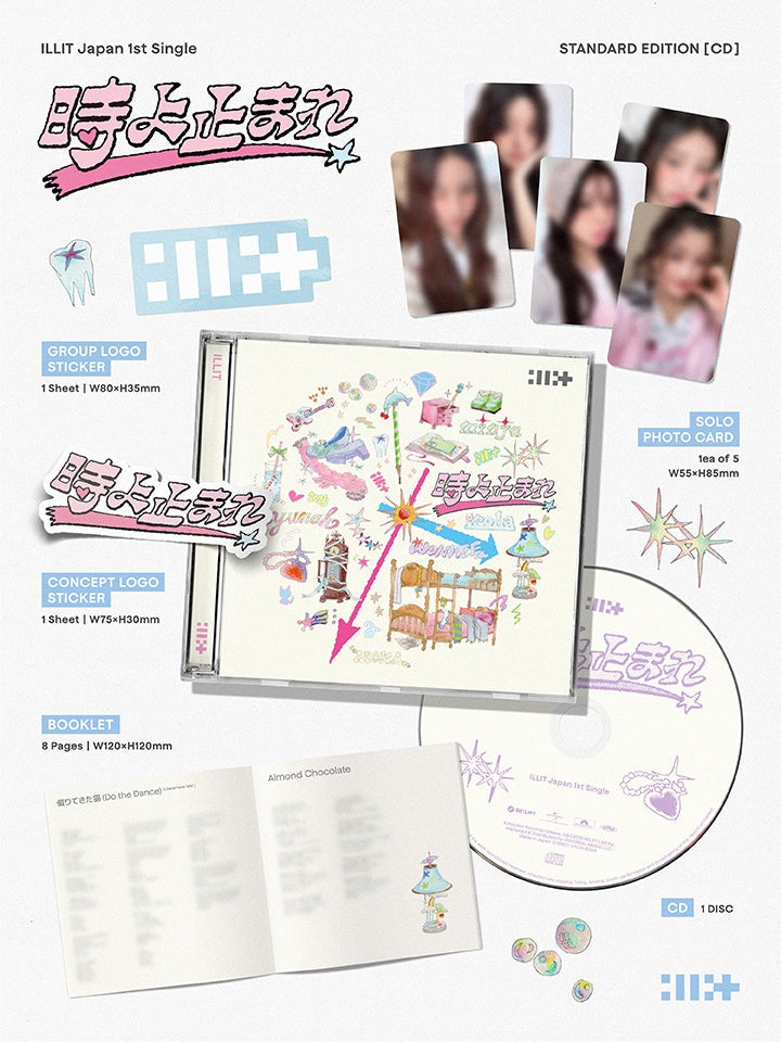Buy ILLIT - 時よ止まれ Japan 1ST Single Album (Weverse Shop