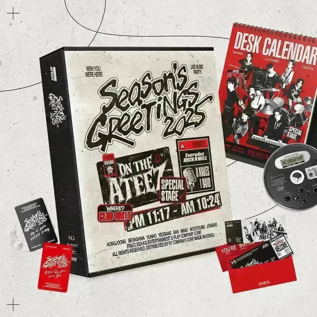 Buy ATEEZ - 2025 Season's Greetings [Rock Will Never Die