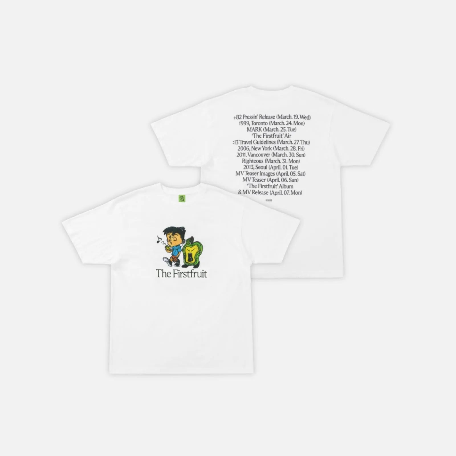 Buy NCT Mark - Timetable T-Shirt The Firstfruit 2025 1ST