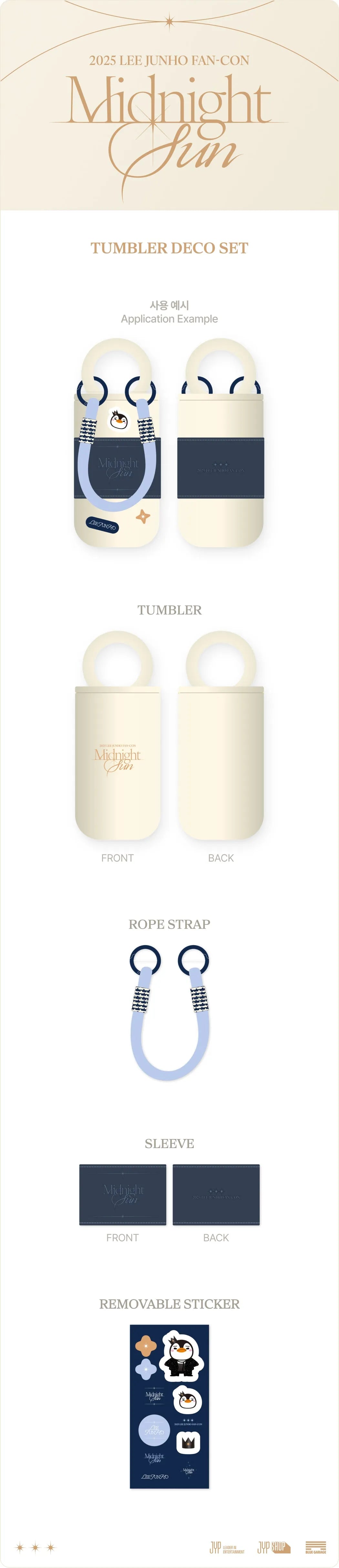 Buy Lee Junho-Midnight Sun 2025 Fan-Con Official MD | Oppa Store
