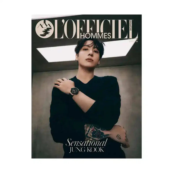 BTS Jungkook (Singapore) L'OFFICIEL HOMMES Magazine - March 2026