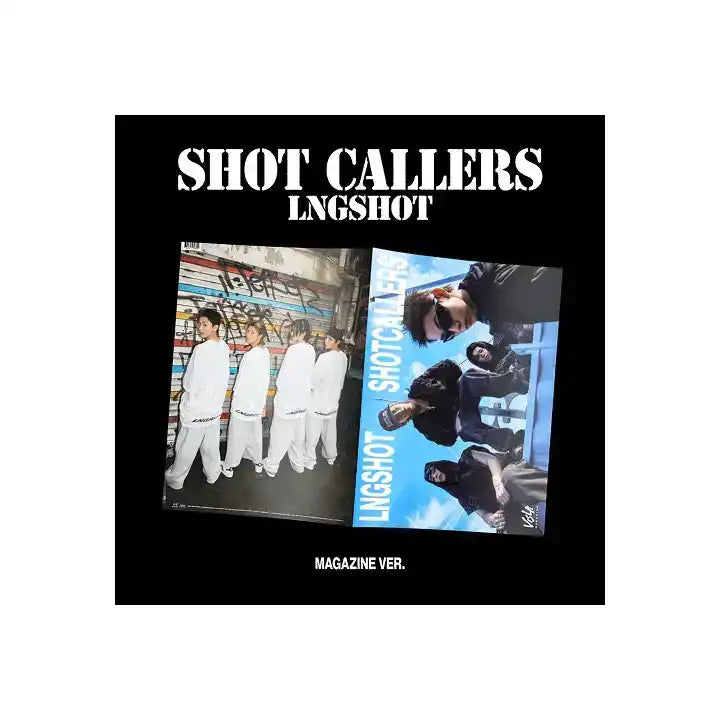 LNGSHOT - Shot Callers 1st EP Album – Oppa Store LNGSHOT - Shot Callers 1st EP Album – Oppa Store