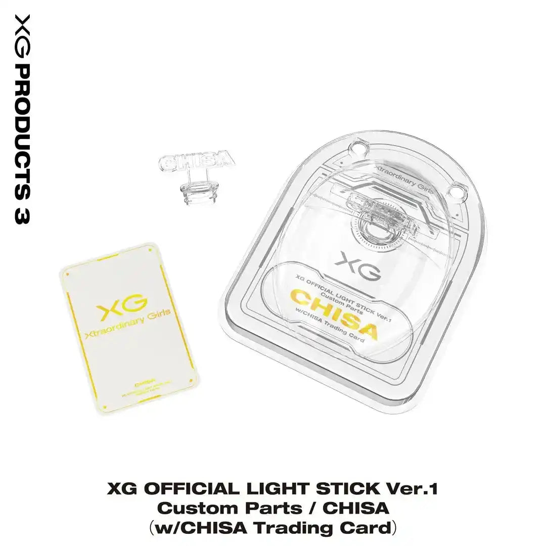XG Official Lightstick ver1 + Trading cards – Oppa Store XG Official Lightstick ver1 + Trading cards – Oppa Store