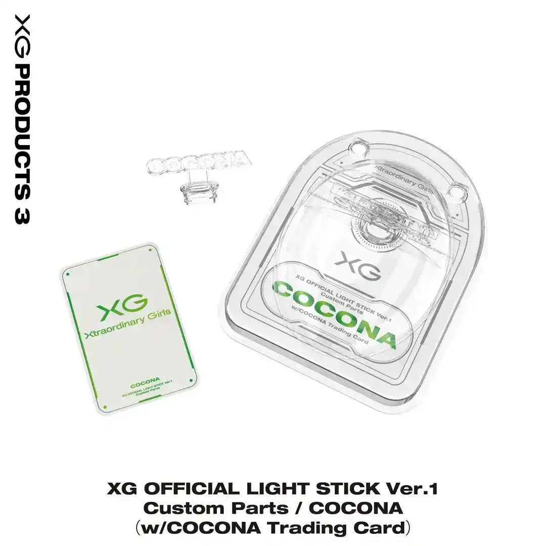 XG Official Lightstick ver1 + Trading cards – Oppa Store XG Official Lightstick ver1 + Trading cards – Oppa Store