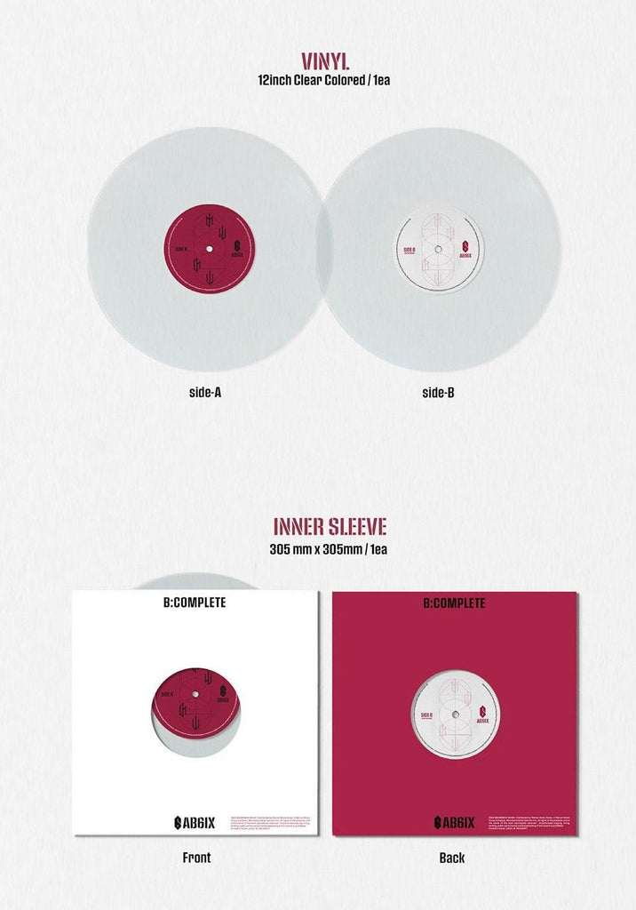 AB6IX - B Complete 1st EP Vinyl LP Ver. - Oppastore