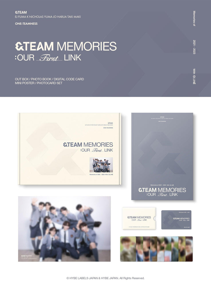 &TEAM - Memories: Our First Link - Oppa Store