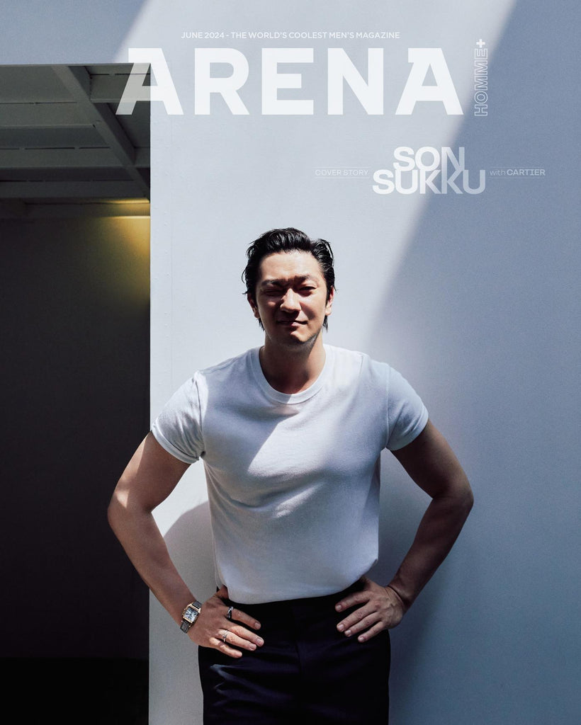 ARENA HOMME - SON SUKKU Cover June Magazine 2024 Issue - Oppa Store