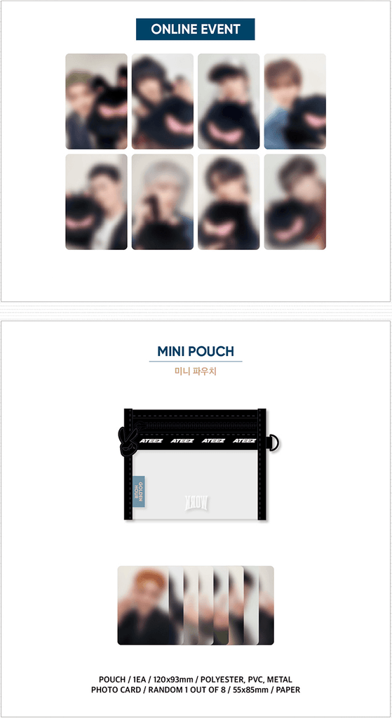 ATEEZ - Golden Hour : Part.1 Official Merchandise MD - Oppa Store