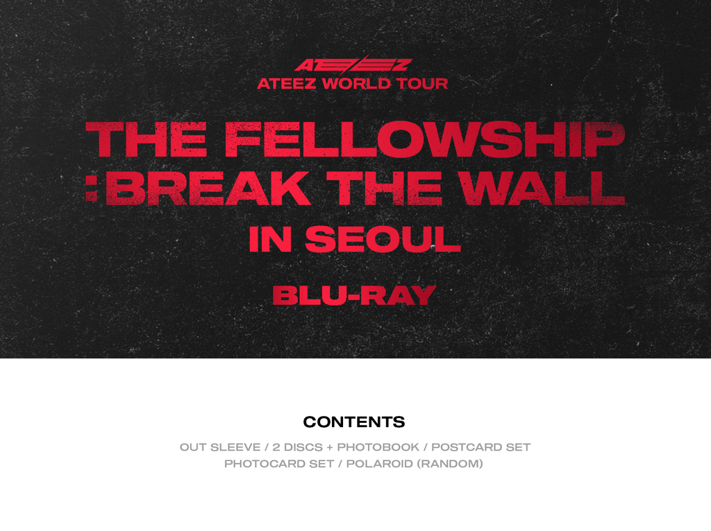 ATEEZ - The Fellowship Break the Wall in Seoul - Oppa Store