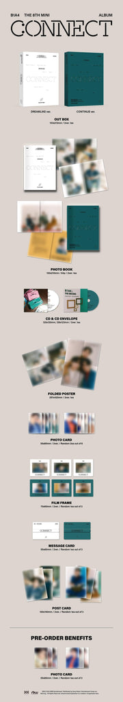 B1A4 - Connect 8th Mini Album - Oppastore