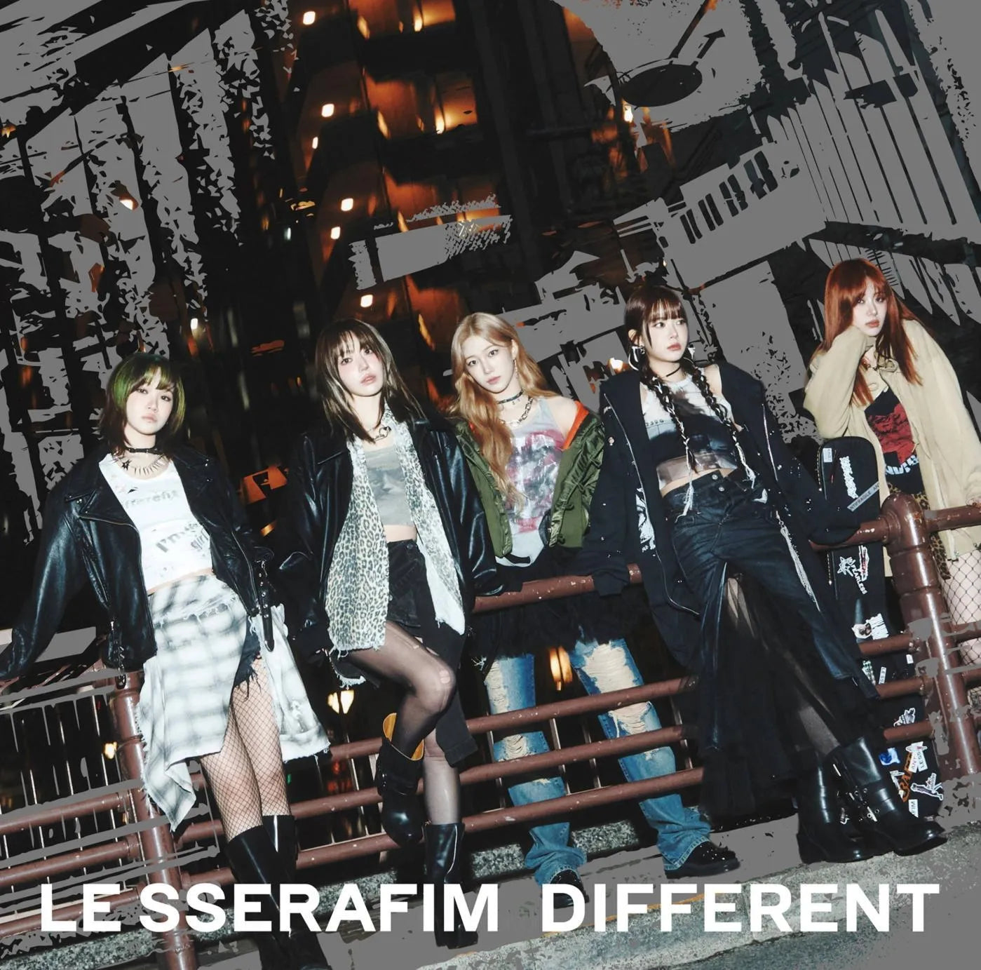 Buy Le Sserafim - [Different] Japan 4th Single Album | Oppa Store