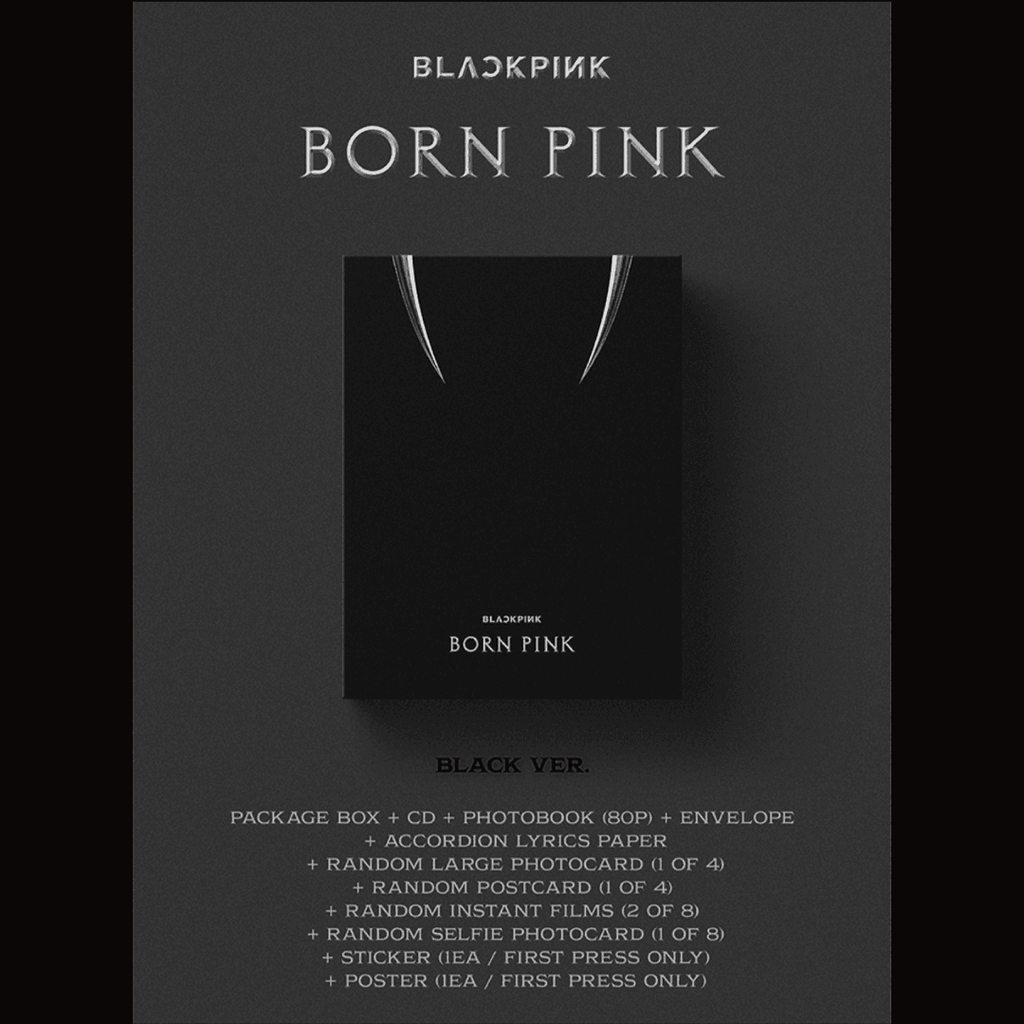 BlackPink (2nd Album) - 'Born Pink' (Box Set Ver.) - Oppa Store