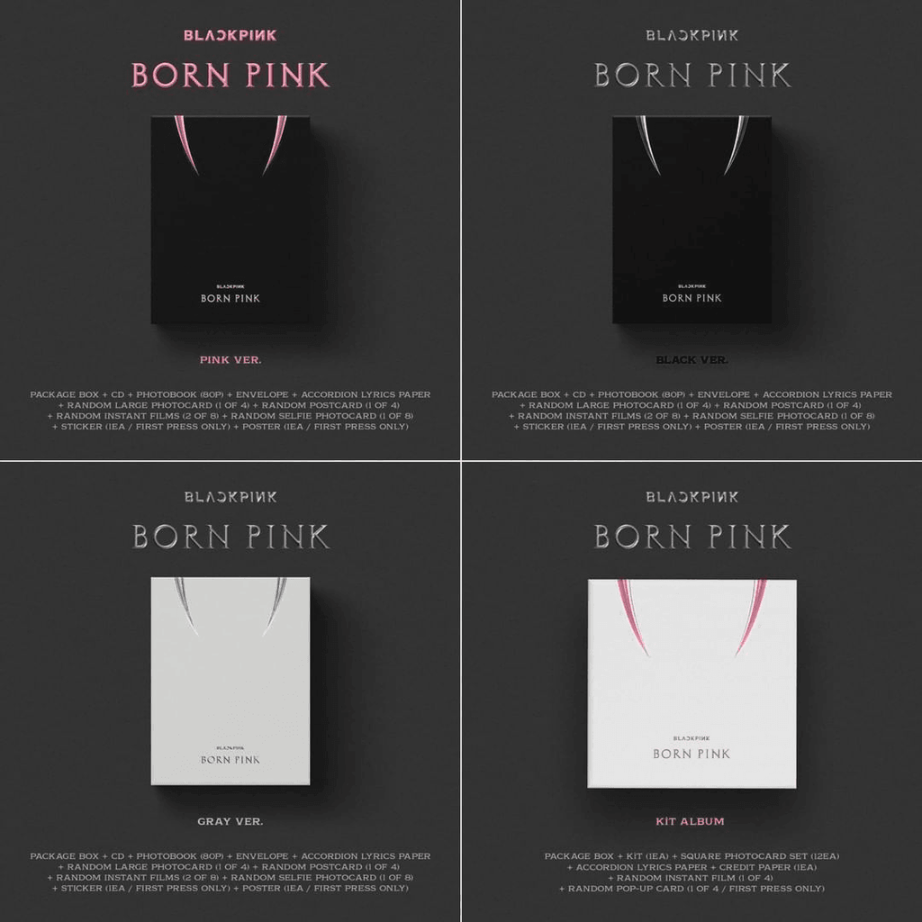 BlackPink (2nd Album) - 'Born Pink' (Box Set Ver.) - Oppastore