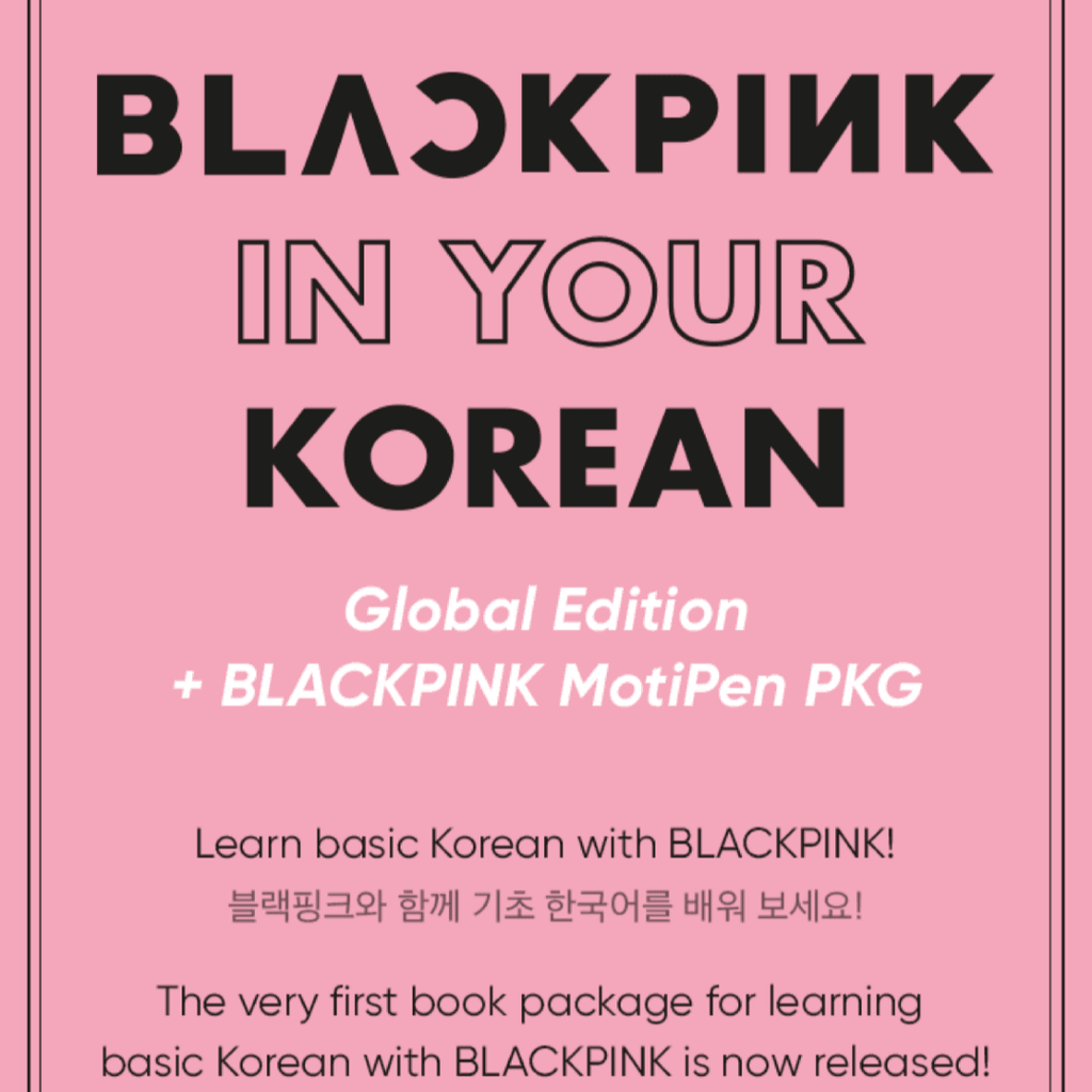 BLACKPINK in your Korean (Global Edition) with MotiPen - Oppa Store