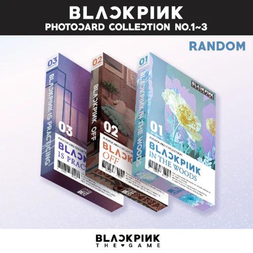 BLACKPINK : THE GAME Photocard Collection No.1~3 - Oppa Store