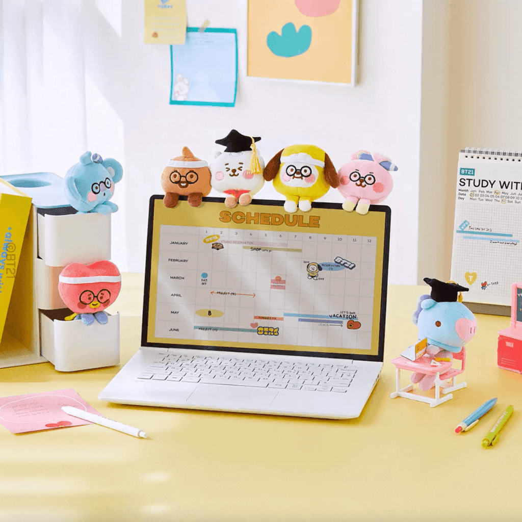 BT21 Baby Study With Me Monitor Doll - Oppa Store