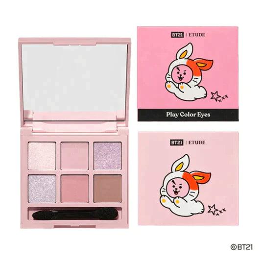 BT21 ETUDE HOUSE Play Color Eyes 0.5g x 6 ea - Oppastore