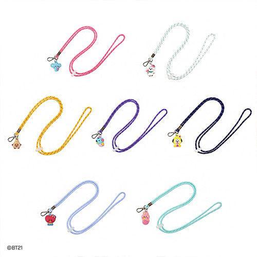 BT21 Mascot Neck Strap [Jelly Candy] - Oppastore
