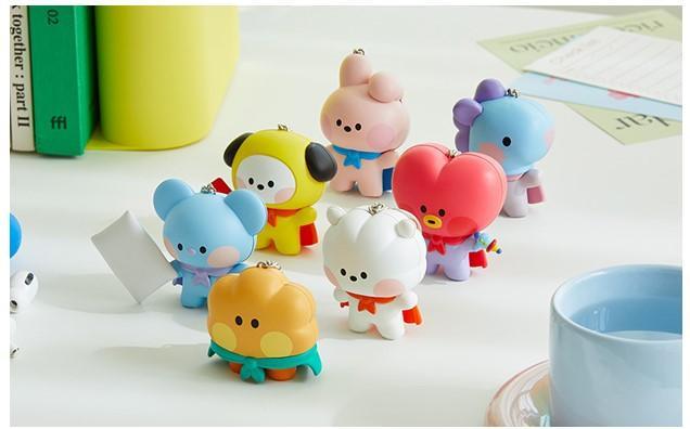 BT21 Mini Sound Figure Keyring - Oppastore